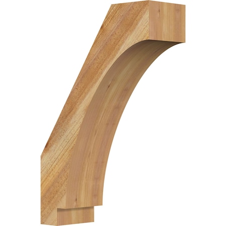 Ekena Millwork 6"W x 16"D x 24"H Imperial Rough Sawn Knee Brace, Western Red Cedar BRC06X16X24IMP00RWR
